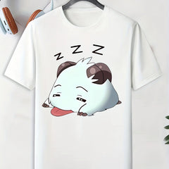Men's Animal Pattern T shirt Active Stretch Tee