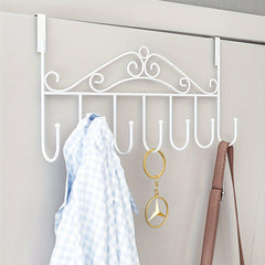 Over Door Hook Nail Clothes Hanger Door Back Clothes Hook Towel Rack Coat Rack