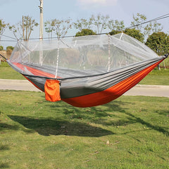Lightweight Hammock with Mosquito Net for Outdoor Comfort