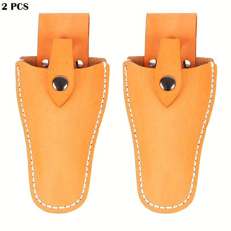 2 Pack Sheath Pouch Holder for Pruning Shears - Garden Tool Pouch