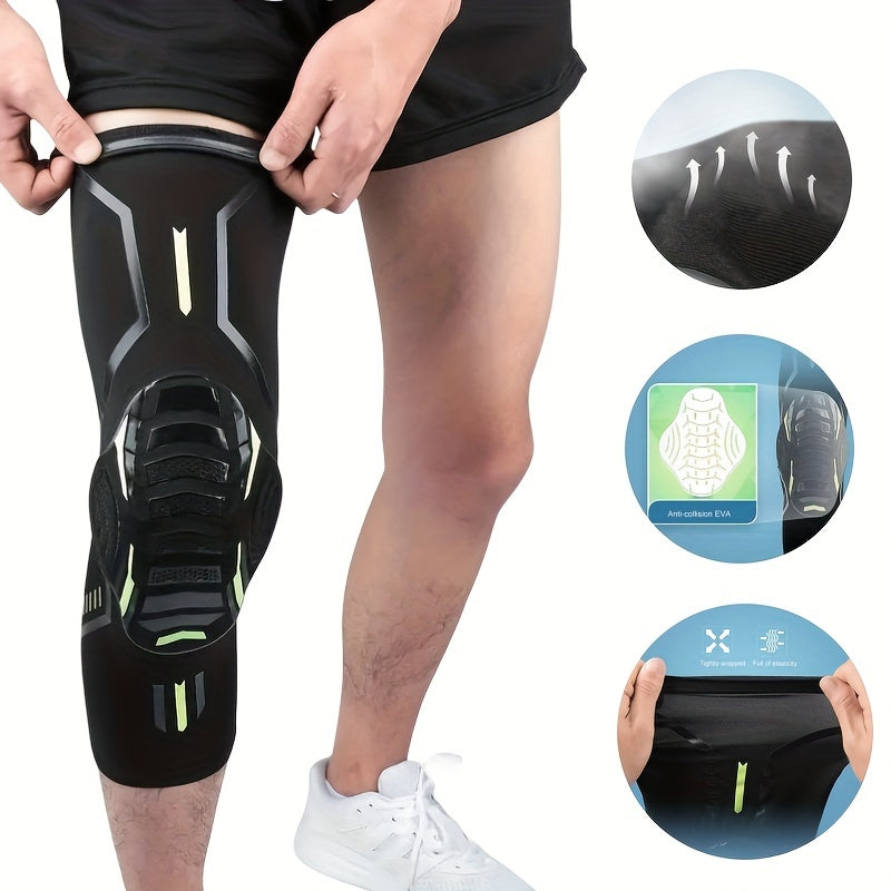 Soccer Leg Pads Knee Shin Guards High Elasticity Breathable Anti Collision Knee