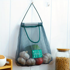 Hanging Vegetable & Fruit Mesh Storage Bag Lightweight Versatile Bag