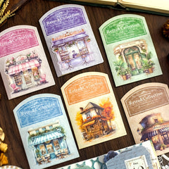 20pcs Dreamy European Style Sticker Pack, Journal Material
