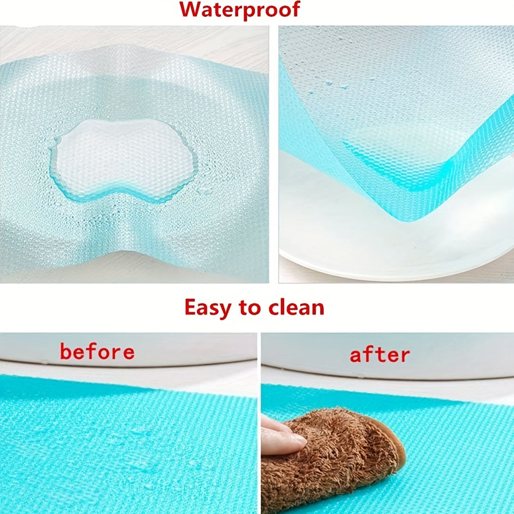 4pcs Refrigerator Liners Washable Mats Covers Pads Home Kitchen Gadgets