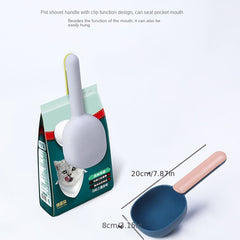 Automatic Pet Food Dispenser and Feeding Spoon