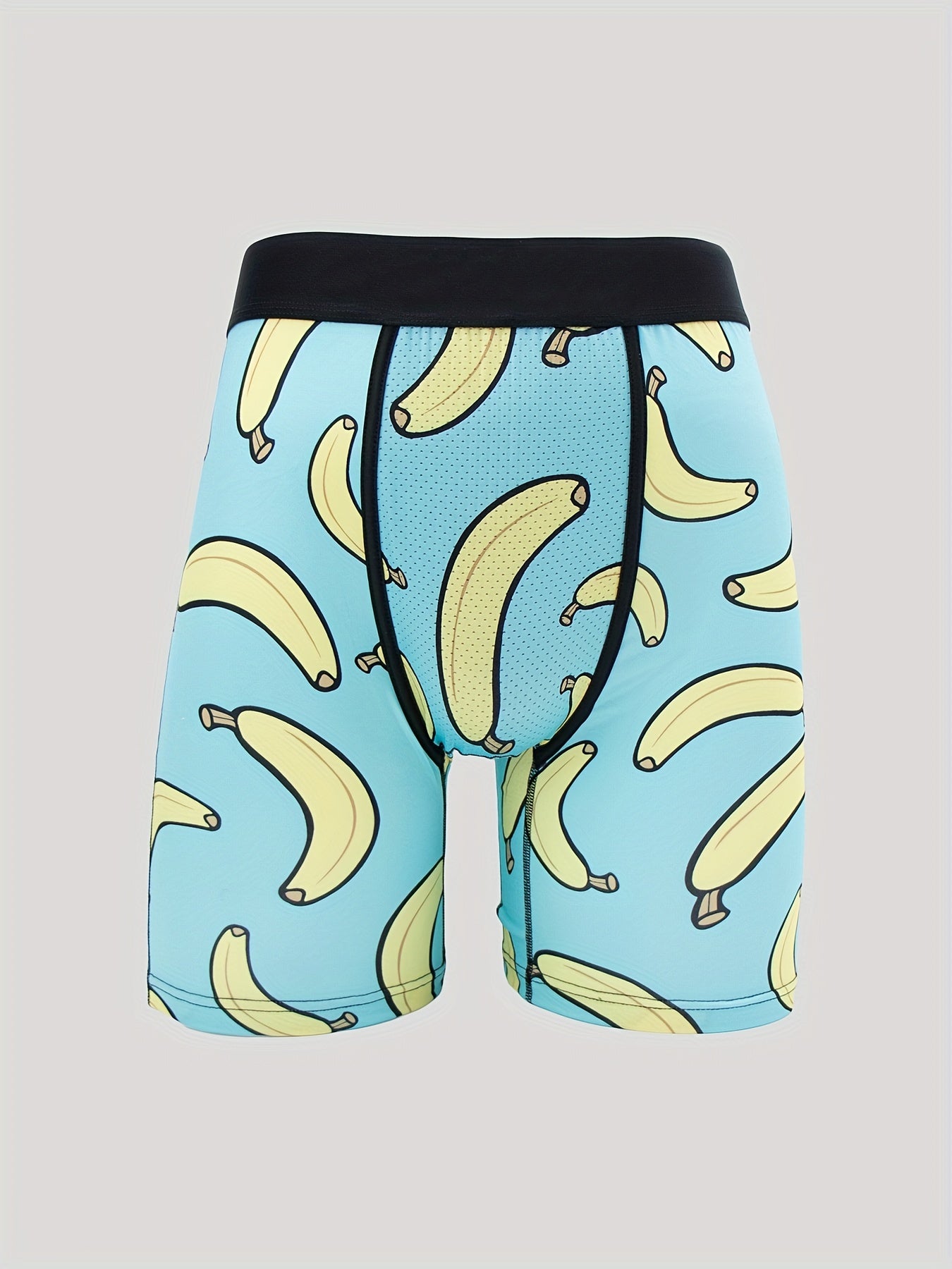 Stretch Men's Boxer Shorts Banana Pattern Underwear