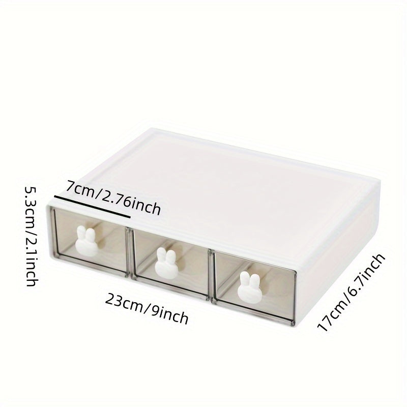 Desktop Drawer Storage Box Hairpin Makeup Organizer