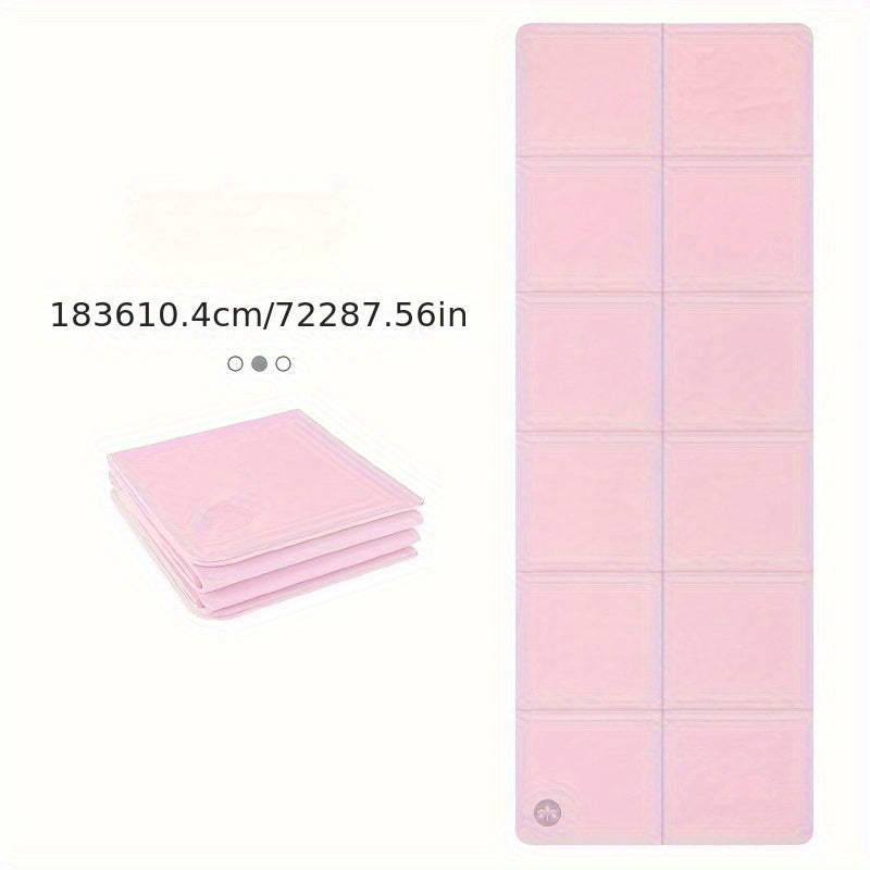TPE Non-slip Yoga Mat Foldable Fitness Mat