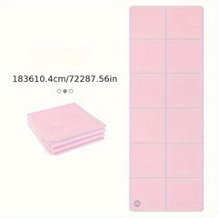 TPE Non-slip Yoga Mat Foldable Fitness Mat