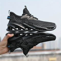 Men's Lace Up Mesh Sneakers Outdoor Walking Shoes