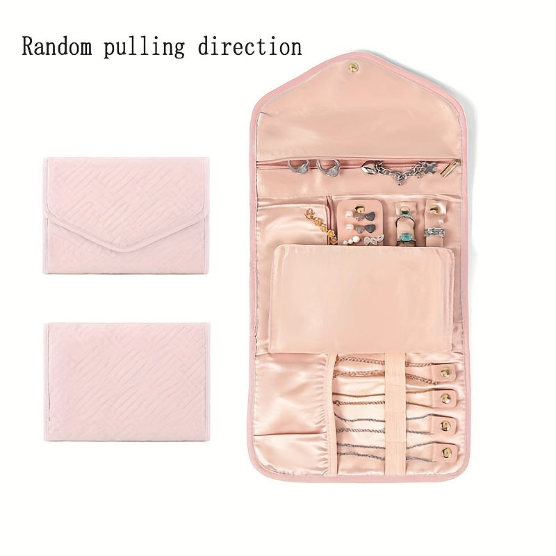 Foldable Jewelry Storage Bag Travel Jewelry Organizer