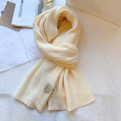 Knitted Winter Long Scarf Cold Weather Scarves for Women