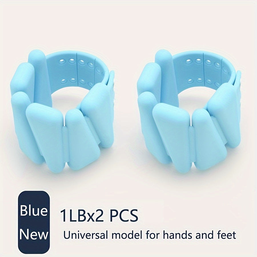 Adjustable Silicone Wrist Weights for Women & Men