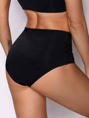 3pcs Seamless Solid Briefs Stretchy Intimates Panties