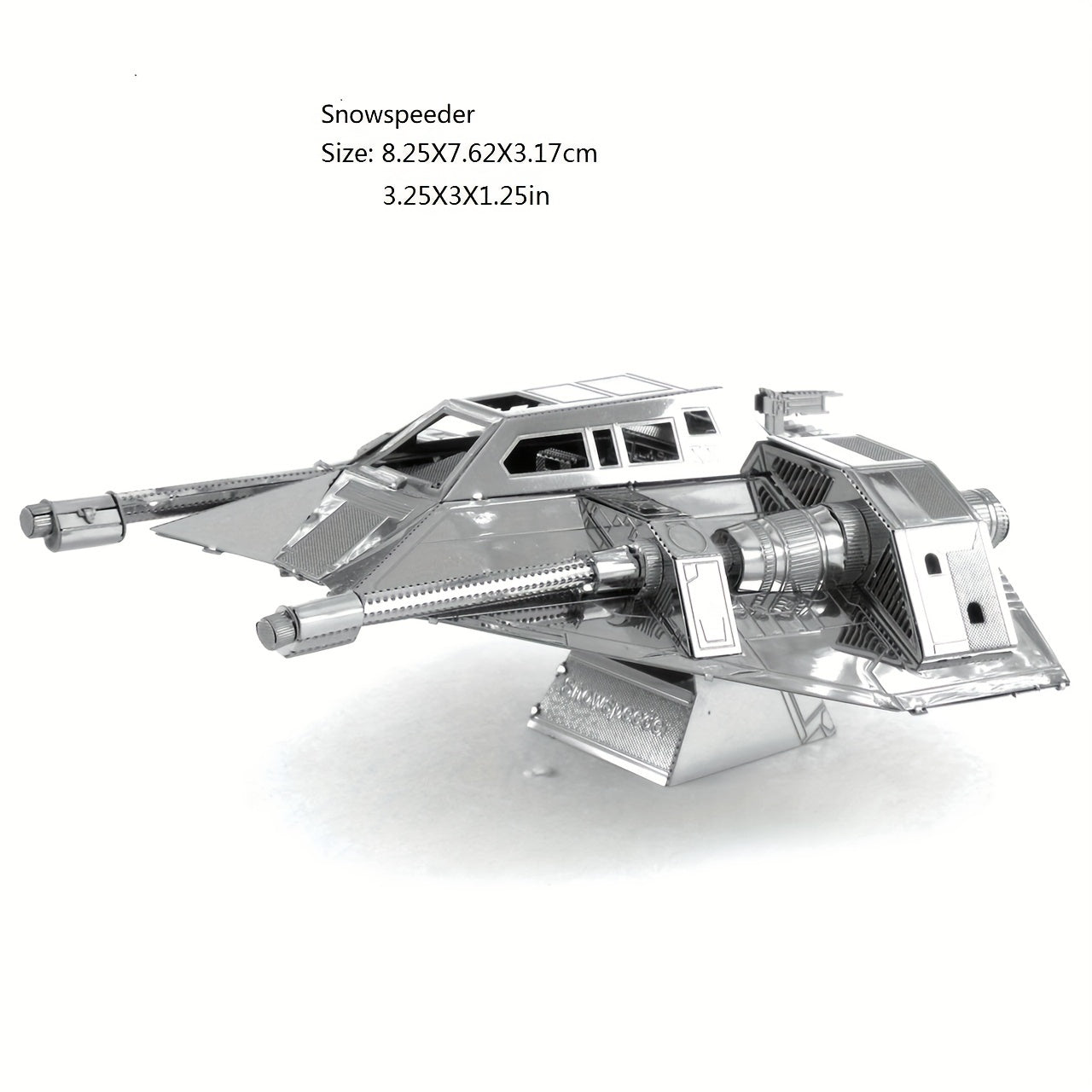 DIY Metal Puzzle 3D Snowmobile Assembly Christmas Gift