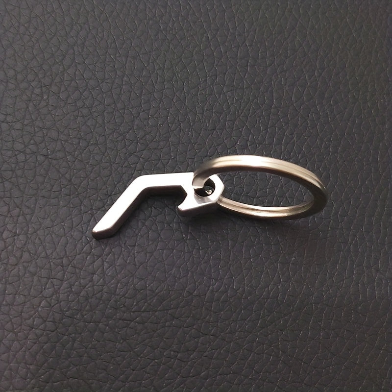 Stainless Steel Mini Bottle Opener Keychain for Camping