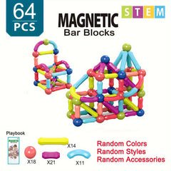 Magnetic Building Block Set Educational Construction Toys