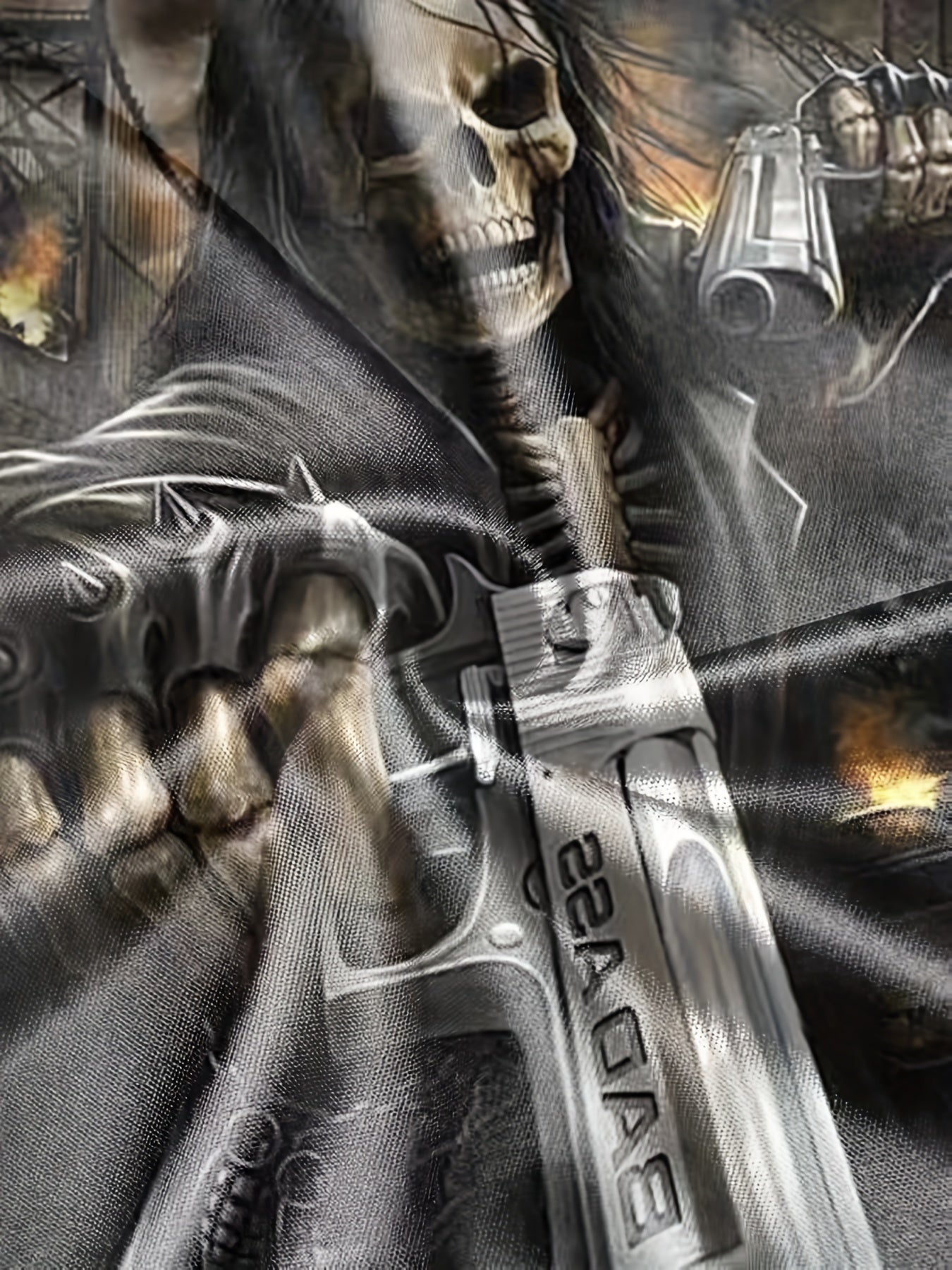 Men's 3D Skeleton Tee for Summer Activities