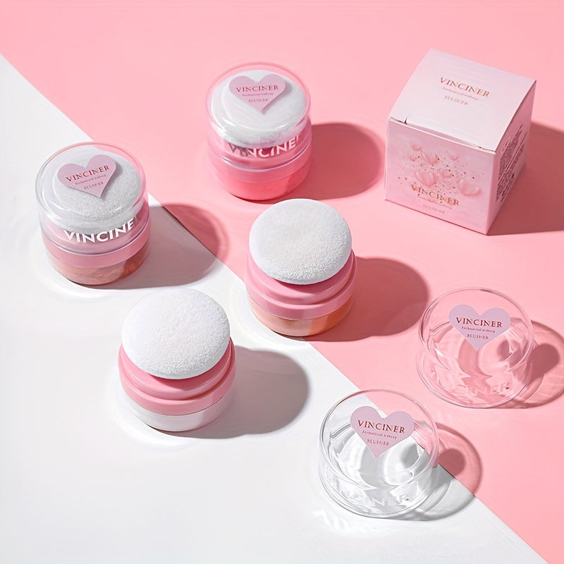 Skin-Friendly Nude Makeup Blush Powder