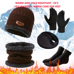 5pc Thermal Insulated Winter Warmth Set Extreme Cold Weather Clothing