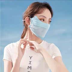 UV Resistant Ice Silk Mask for Cycling Running Outdoor Sports