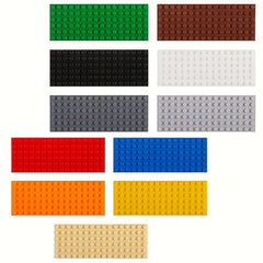 8pcs 3027 Plate x 16 Brick Set Building Blocks Educational DIY Construction Kit