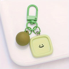 Heart Cloud Keychain Bag Purse Pendant for Women