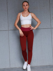 High Stretch Yoga Leggings Sports Running Tight Pants Women's Activewear