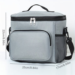 Large Capacity Insulated Cooler Bag Waterproof Bento Lunch Bag
