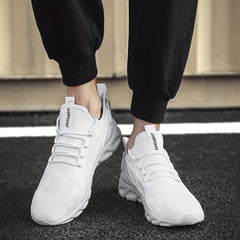 Men's Knitted Breathable Lightweight Running Shoes
