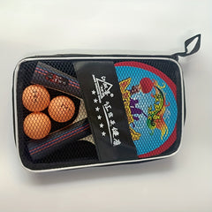 Double Sided Reverse Glue Racket Set for Training