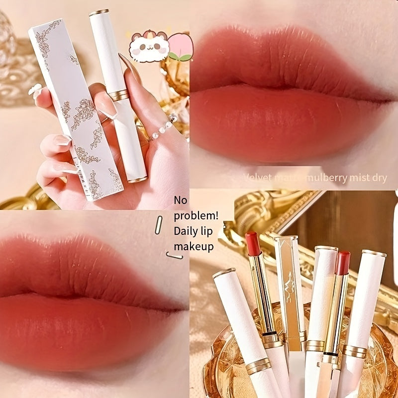 Hydrating Matte Velvet Lipstick Brightening Stiletto Lipstick