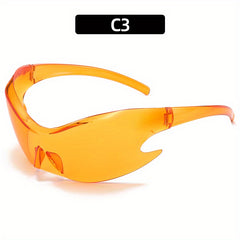 Men's Oversized Sports Sunglasses Y2K Style
