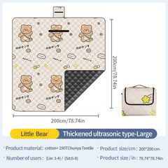 Portable Lightweight Picnic Mat Foldable Waterproof Camping Beach Mat