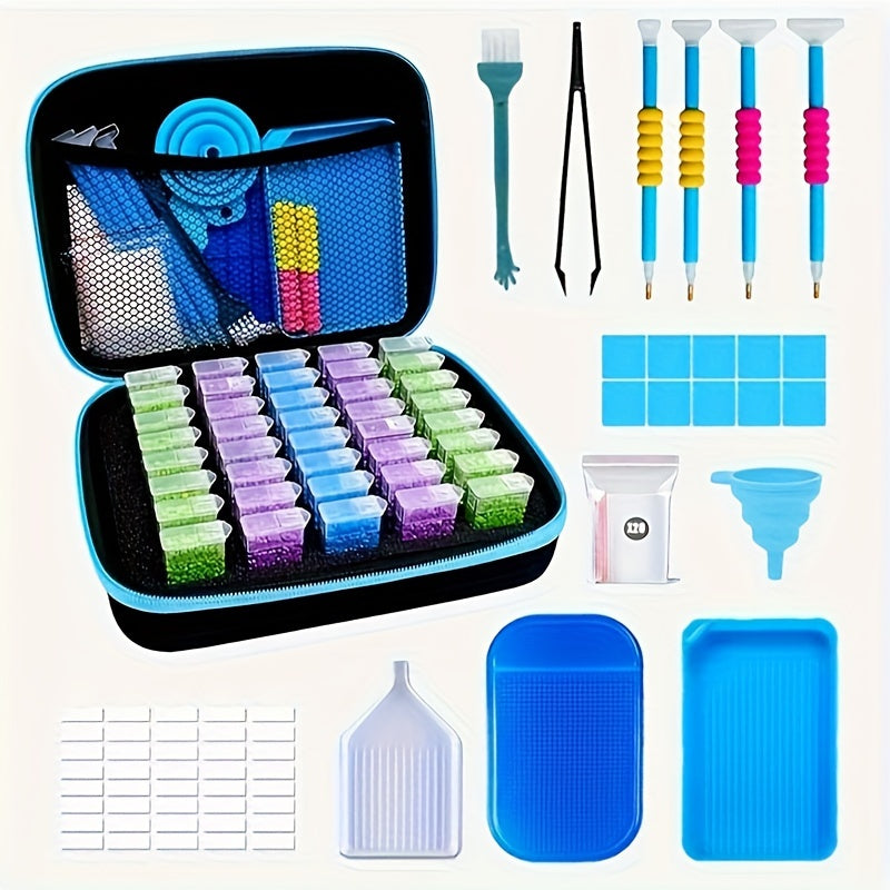 40 Bottles Diamond Painting Beads Storage Bag