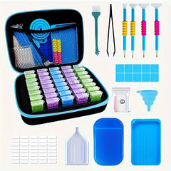 40 Bottles Diamond Painting Beads Storage Bag
