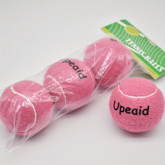 3pcs High Elasticity Tennis Balls, Beginners Practice Outdoor Sports