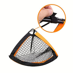 2pcs Portable Soccer Goals Set for Backyard Games & Training