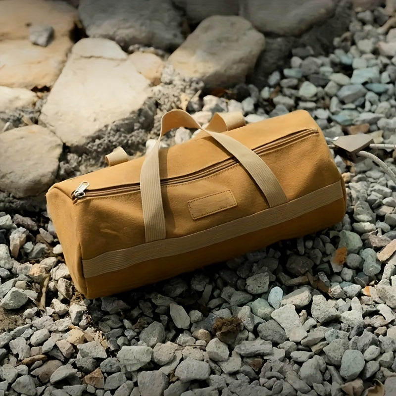Portable Ground Nail Bag & Steel Nails for Tents