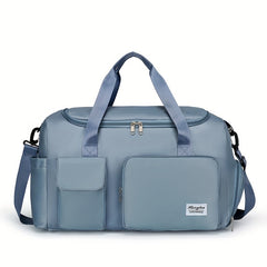 Minimalist Solid Luggage Bag Versatile Portable Fitness Bag