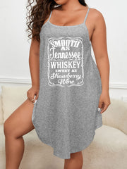 Oktoberfest Lounge Dress Women's Letter Print Nightdress
