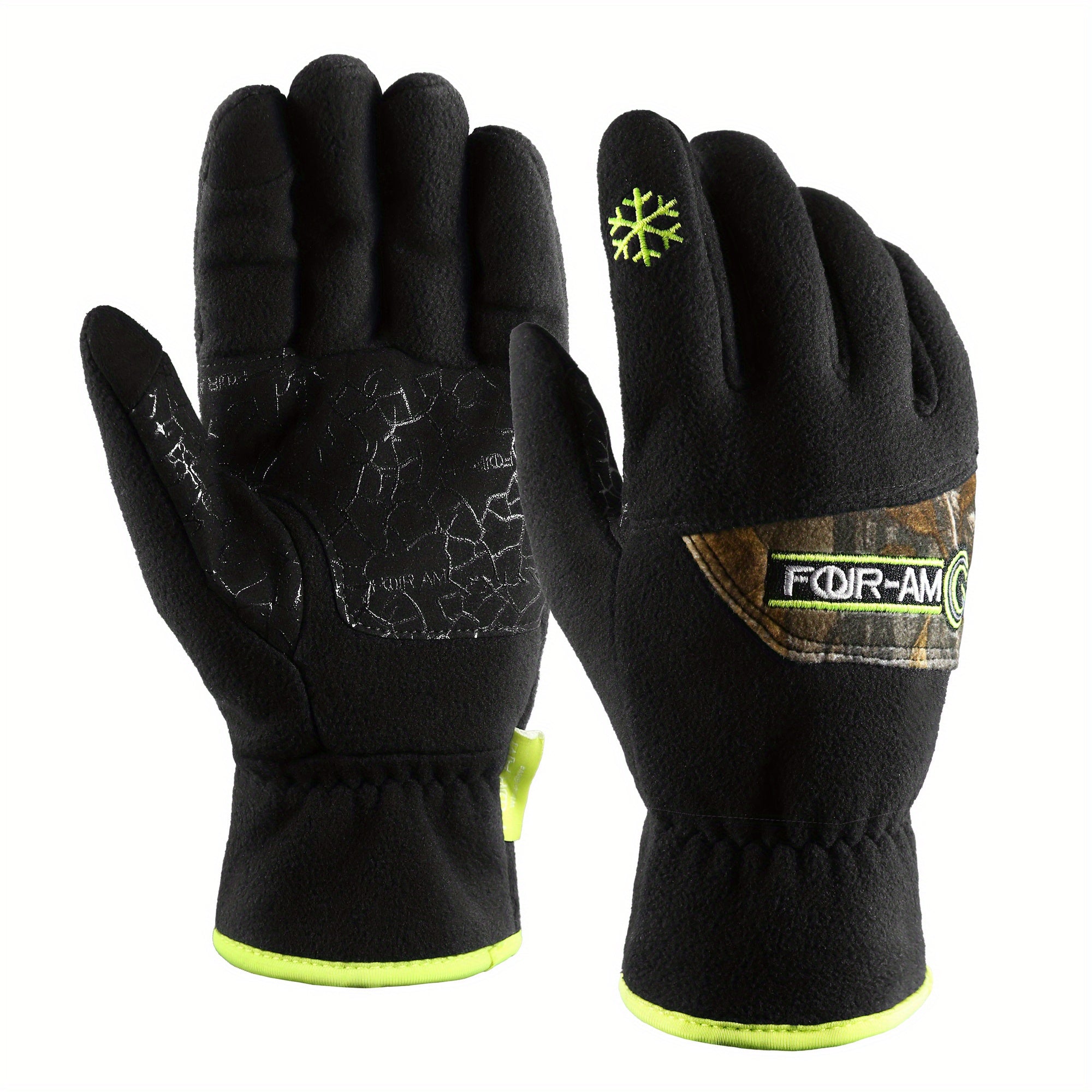 Winter Fleece Gloves Thermal Driving Gloves For Women & Men