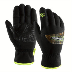 Winter Fleece Gloves Thermal Driving Gloves For Women & Men