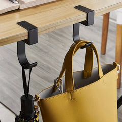 Portable Hook for Hanging Items on Desktops and Cabinets