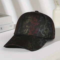 Camouflage Mesh Baseball Cap Breathable Sunshade Dad Hats Unisex
