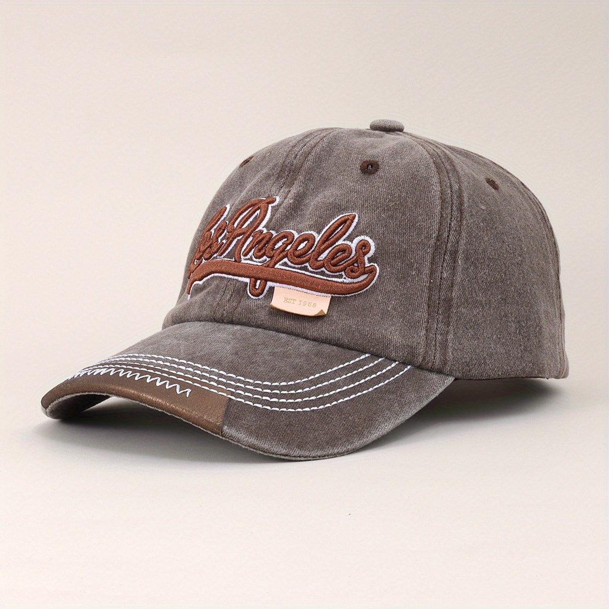 Distressed Vintage Baseball Cap Unisex Embroidered Dad Hat Adjustable Sports Hat