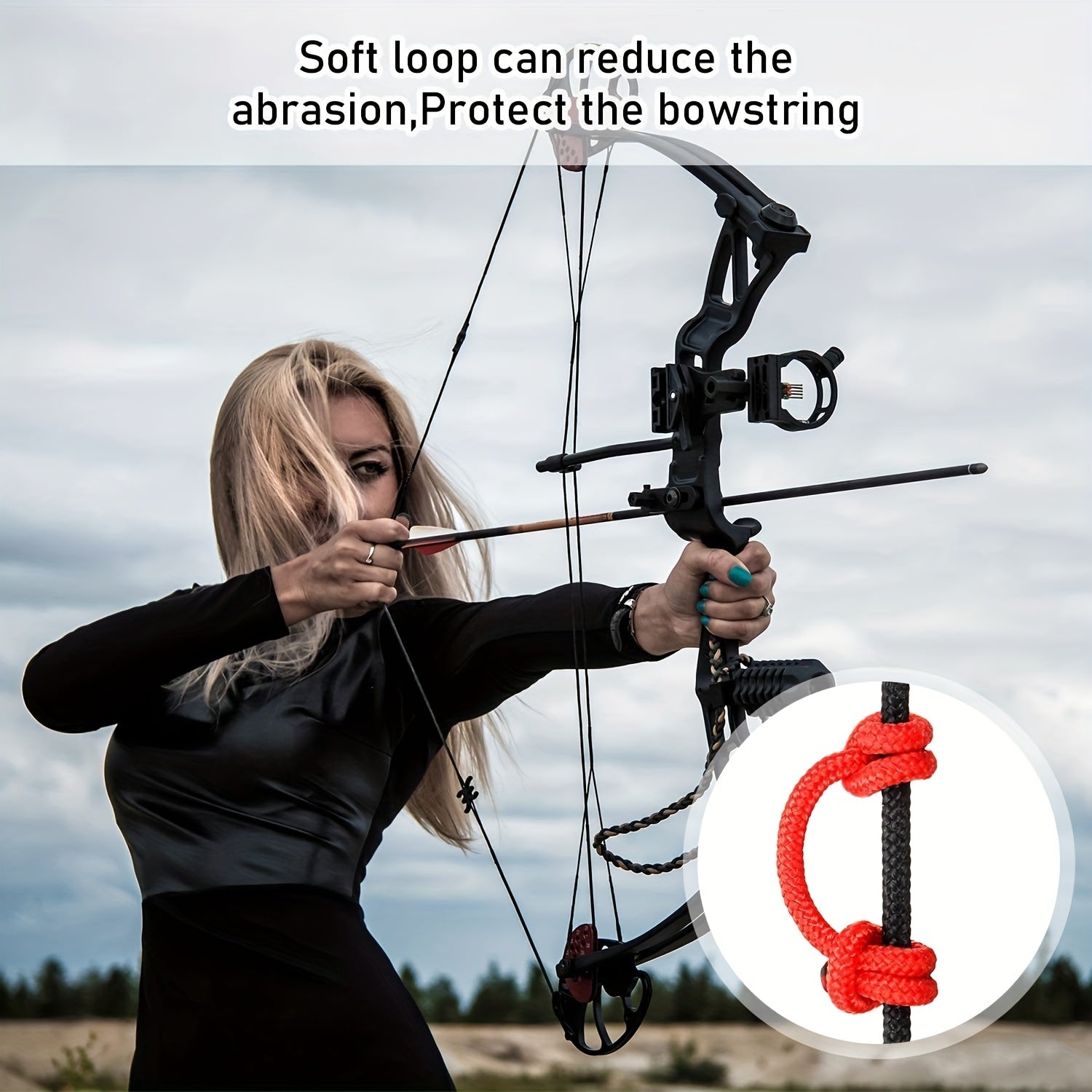 Durable Bowstring Release Loop for Accurate Archery