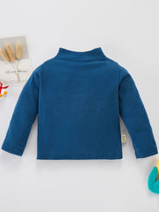 Toddler Boys Basic Letter Printed Solid Pure T shirt