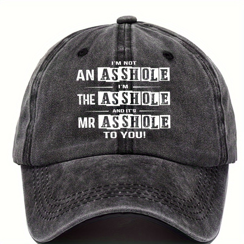 Printed Baseball Cap Adjustable Dad Hat Outdoor Sun Hat
