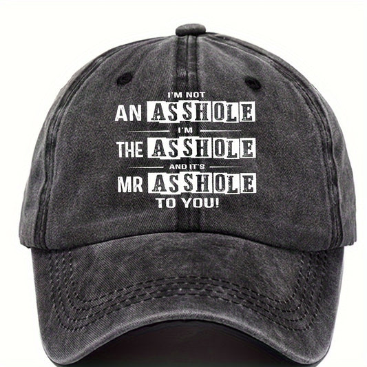 Printed Baseball Cap Adjustable Dad Hat Outdoor Sun Hat